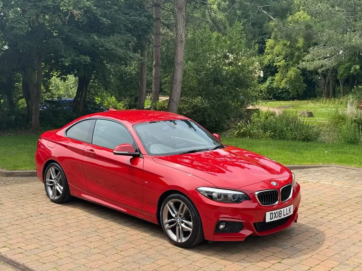 Used BMW 218 M Sport 2018 Red Coupe