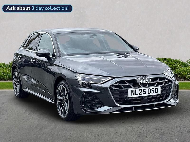 Used Audi A3 S-Line 2025 Grey Hatchback