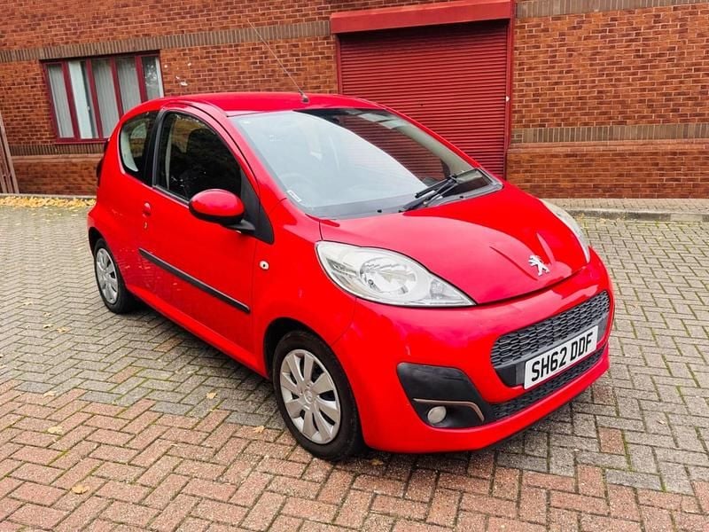 Red Used 2013 Peugeot 107 Active Hatchback | £1,490 (Good price) - Image 1/4