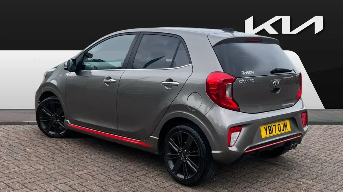 Begagnad Kia Picanto GT-Line S 83 HK (61 kW) 2017 Silver Halvkombi