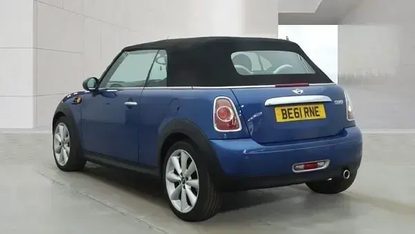 Used Mini Cooper Cabriolet 122 HP (89 kW) 2011 Blue Cabriolet