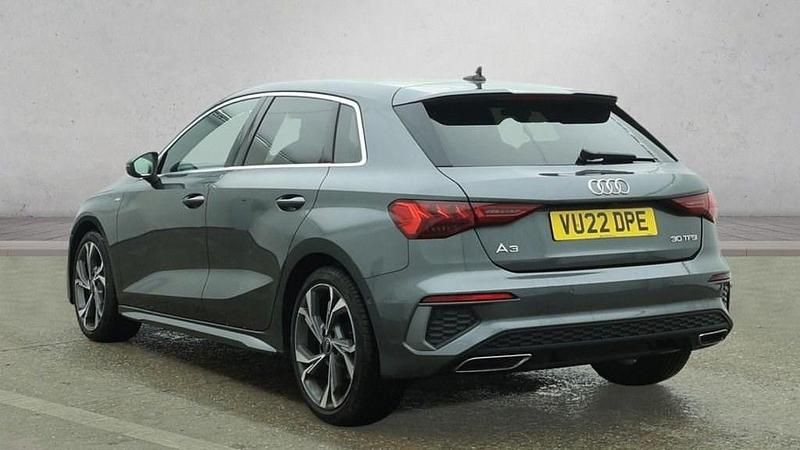 Used Audi A3 Sportback S-Line 110 HP (80 kW) 2022 Grey Hatchback
