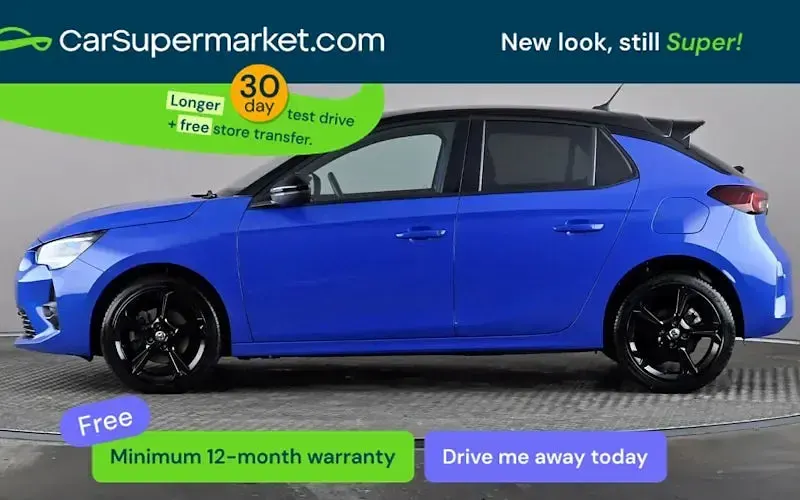 Second-hand Vauxhall Corsa Edition 131 CP (96 kW) 2022 Albastru Hatchback