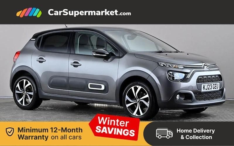 Grey Used 2023 Citroën C3 PureTech Hatchback | £9,897 (Fair price) - Image 1/3