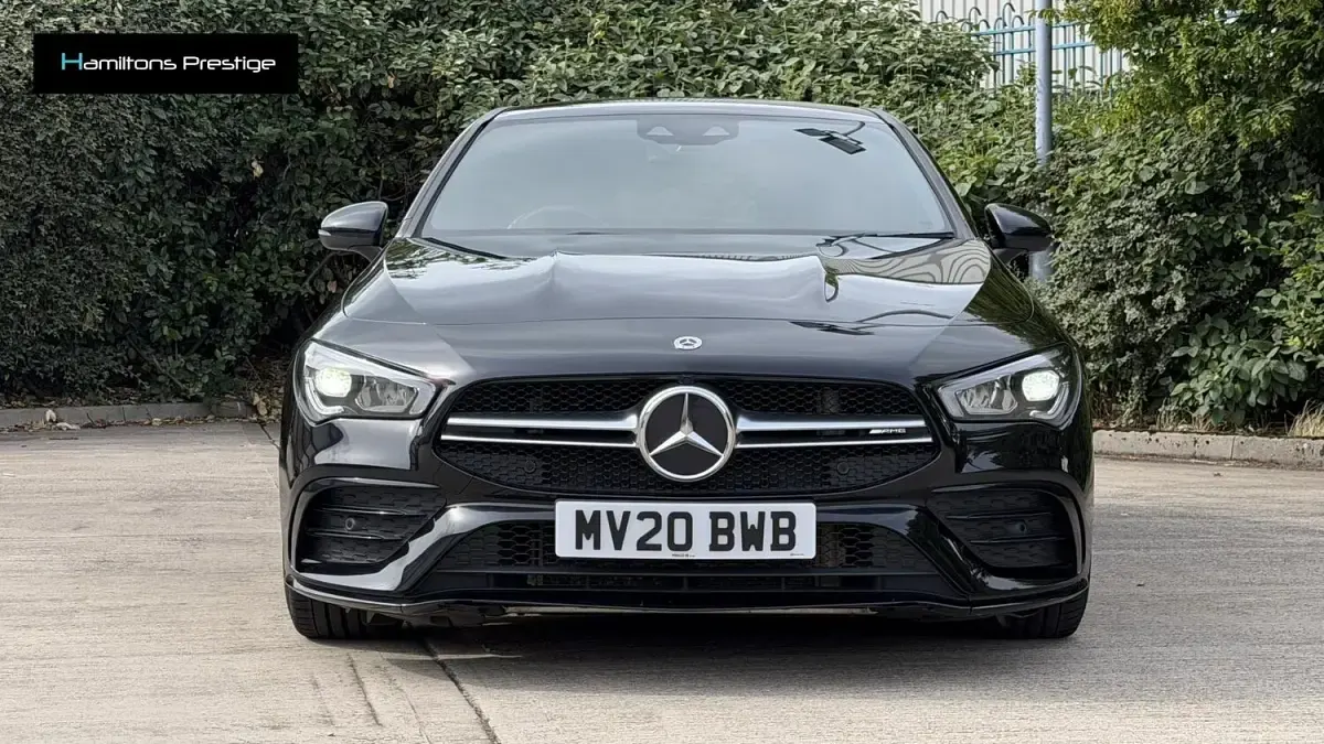 Used Mercedes CLA35 AMG Premium 306 HP (225 kW) 2020 Black Coupe