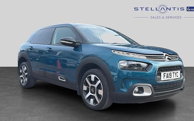 Used Citroën C4 Cactus Flair 120 HP (88 kW) 2019 Blue Hatchback