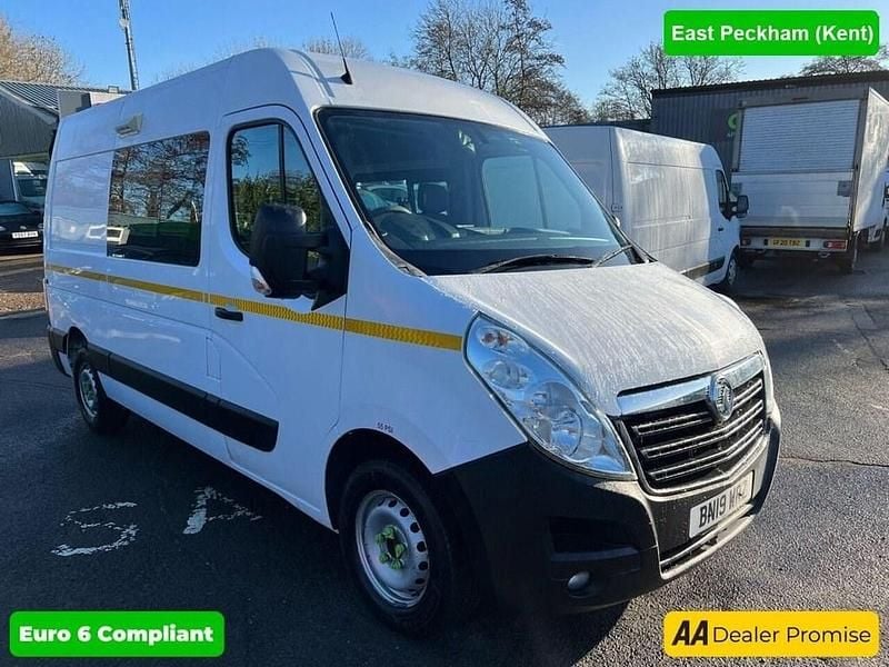 Used Vauxhall Movano 2019 White MPV