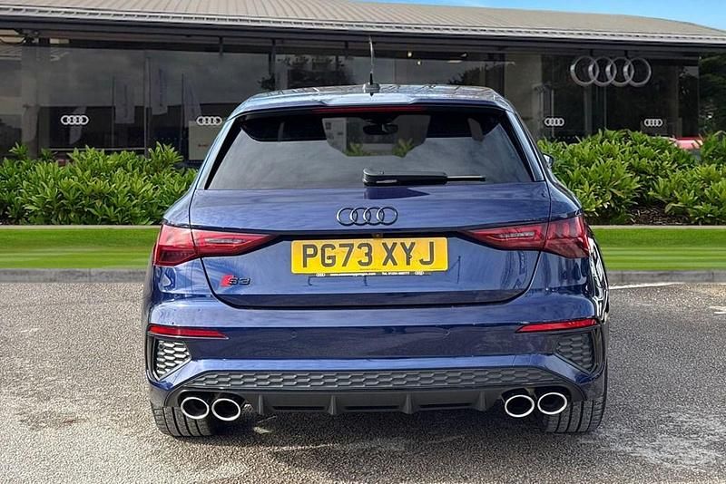 Used Audi S3 Sportback Black Edition 310 HP (228 kW) 2023 Blue Hatchback