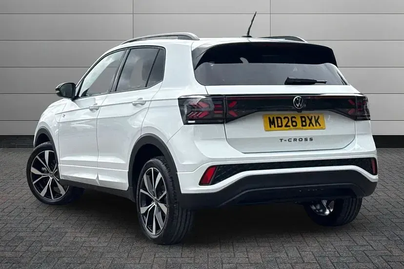 New VW T-Cross Black Edition 115 HP (84 kW) 2026 Pure white SUV