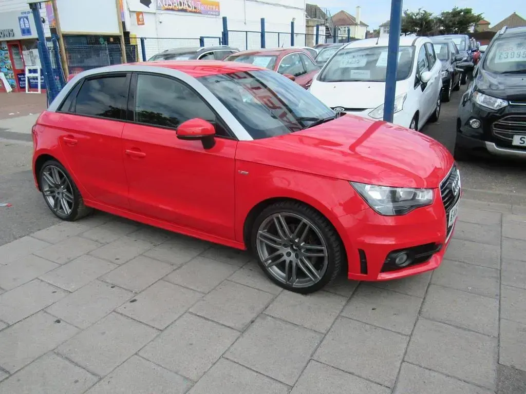 Used Audi A1 Sportback S-Line 2012 Red Hatchback