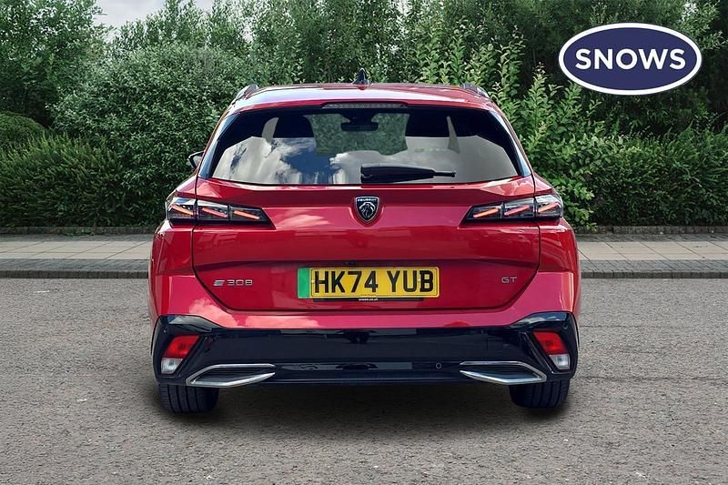 Used Peugeot e-308 GT 114 kW (156 HP) 2024 Red Hatchback