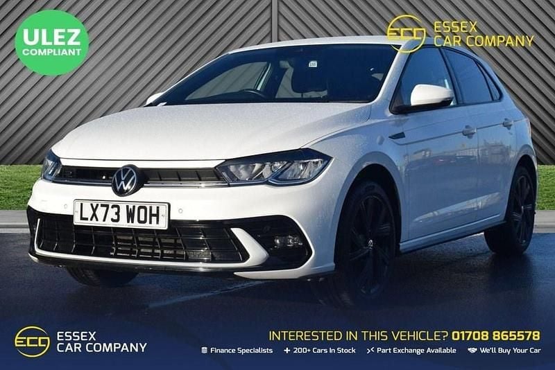 White Used 2023 VW Polo R-line Hatchback | £16,449 (Fair price) - Image 1/4