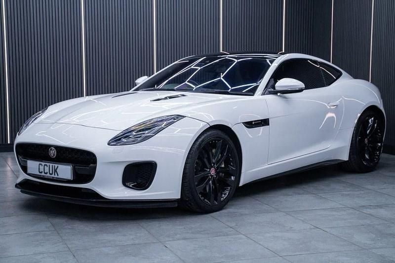Used Jaguar F-Type R-Dynamic 300 HP (220 kW) 2018 White Coupe