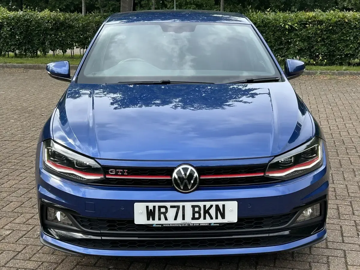 Used VW Polo GTI 207 HP (152 kW) 2020 Blue Hatchback