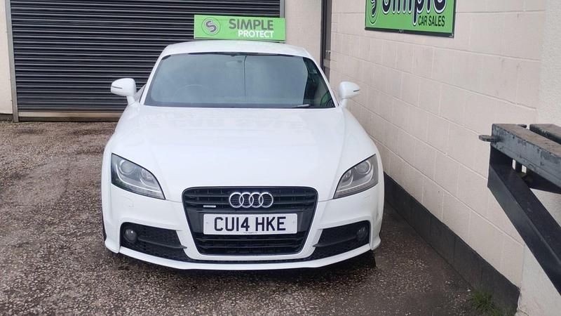 Used Audi TT Black Edition 170 HP (125 kW) 2014 White Coupe