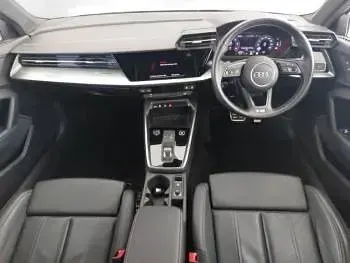 Used Audi A3 S-Line 150 HP (110 kW) 2024 White Hatchback