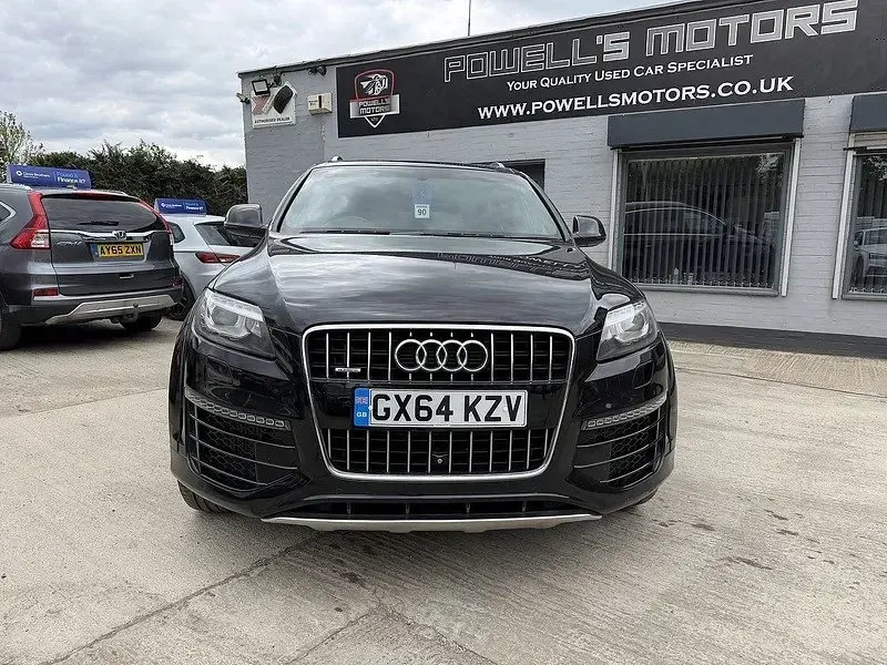Używany Audi Q7 S-Line 245 KM (180 kW) 2014 Czarny SUV