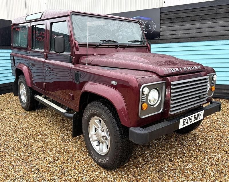 Used Land Rover Defender 2015 Red Estate
