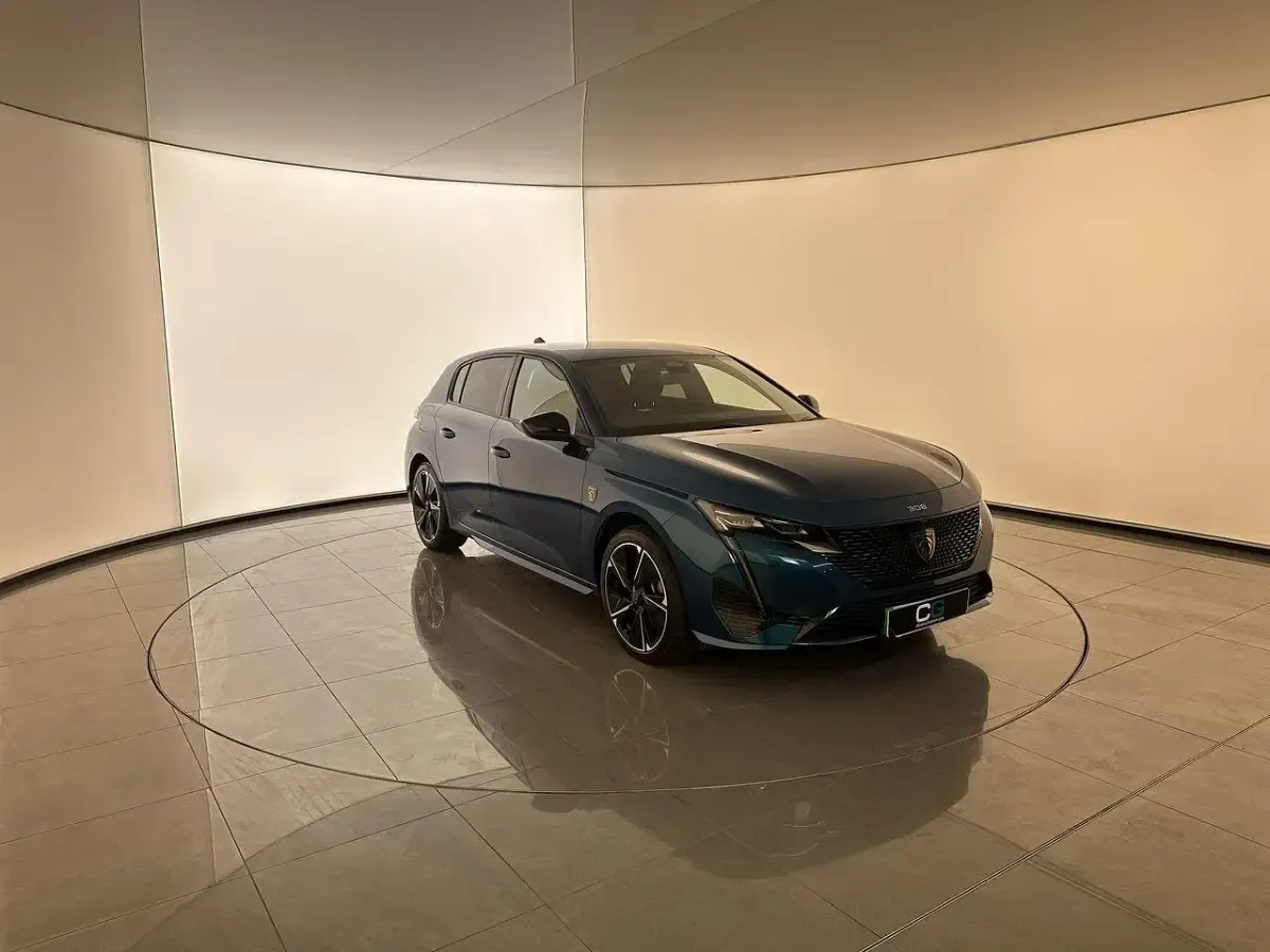 Used Peugeot e-308 GT 113 kW (154 HP) 2024 Blue Hatchback