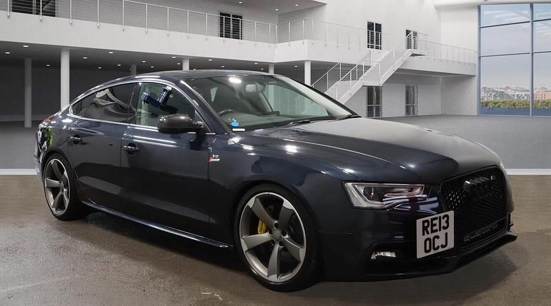 Used Audi A5 Black Edition 2013 Blue Coupe