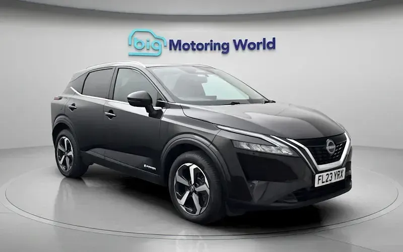 Used Nissan Qashqai N-Connecta 190 HP (139 kW) 2023 Black SUV