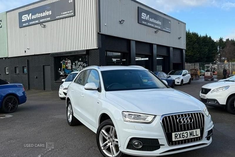 White Used 2013 Audi Q3 S-Line SUV | £8,450 (Expensive) - Image 1/1