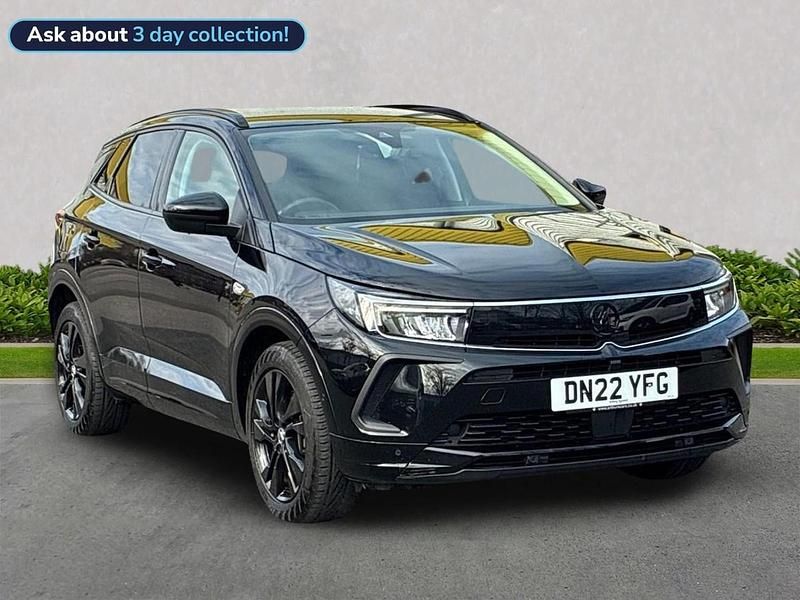 Used Vauxhall Grandland X GS Line 225 HP (165 kW) 2022 Black SUV