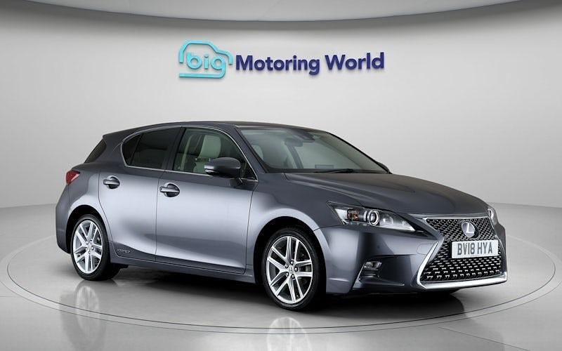 Used 2018 Lexus CT200h Luxury Line Hatchback | £11,300 (Good price) - Image 1/4
