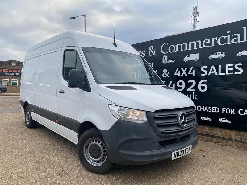 White Used 2020 Mercedes Sprinter Van | £12,950 (Super price) - Image 1/4