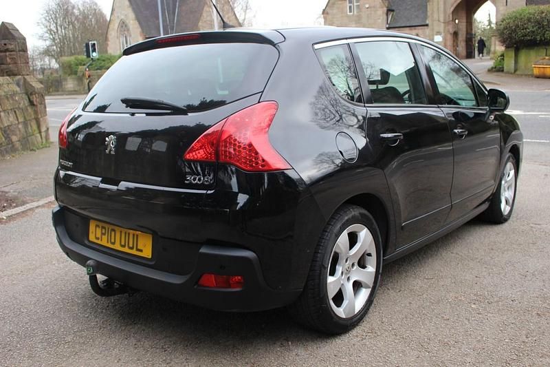 Used Peugeot 3008 Sport 110 HP (80 kW) 2010 Black Estate