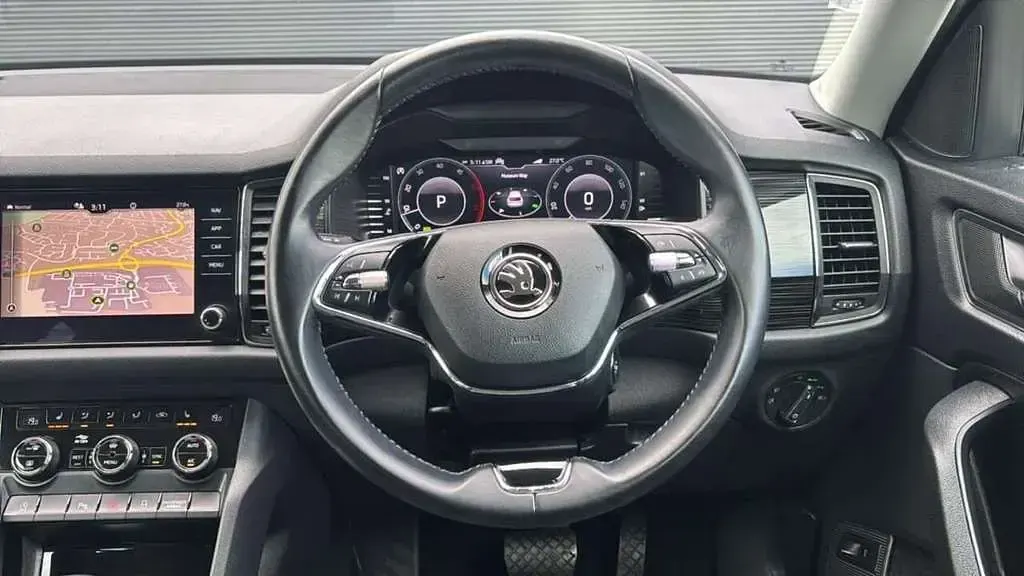 Used Skoda Kodiaq SE L 150 HP (110 kW) 2021 Blue SUV