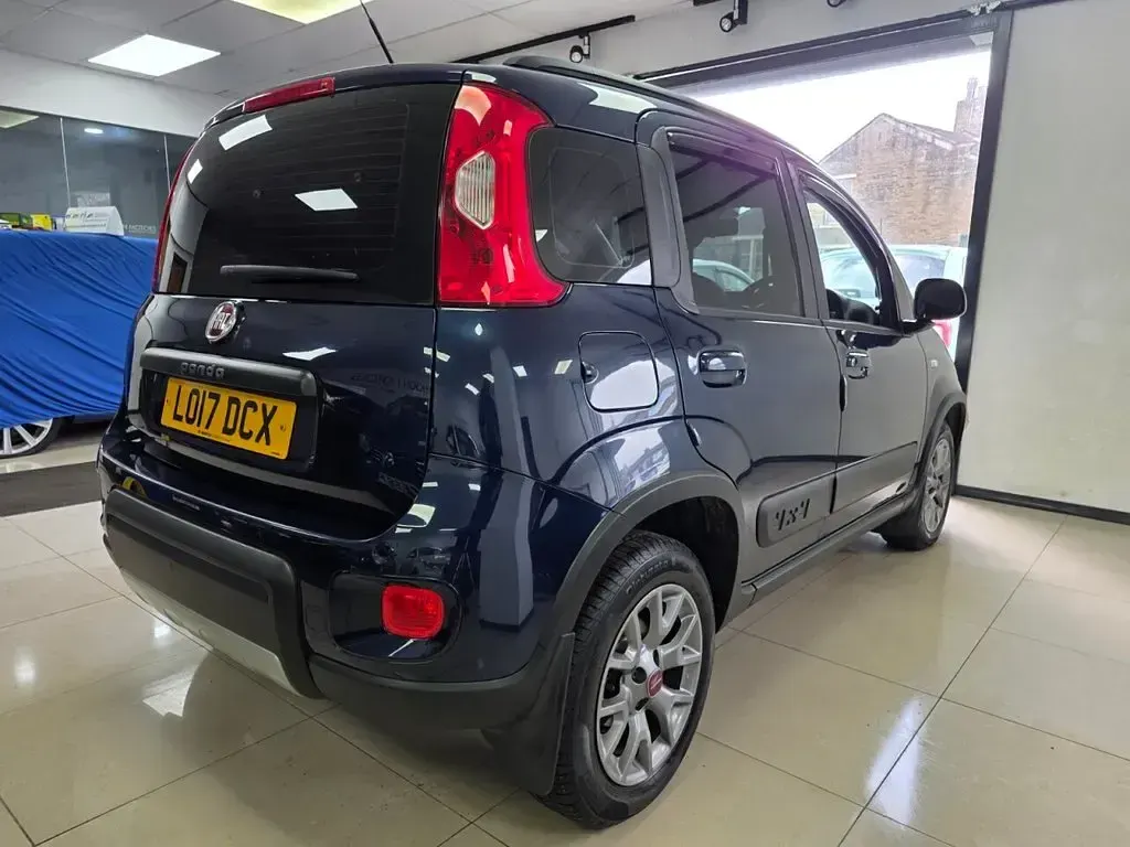 Used Fiat Panda 4x4 2017 Blue Hatchback