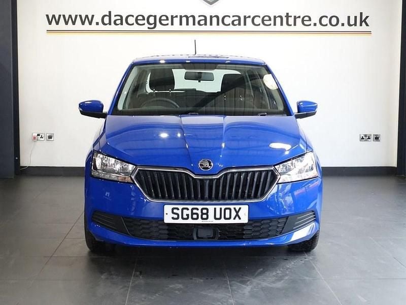 Used Skoda Fabia 75 HP (55 kW) 2019 Blue Hatchback