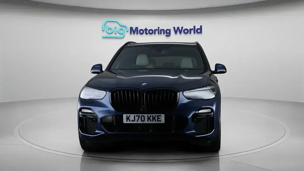 Begagnad BMW X5 M Sport 286 HK (210 kW) 2020 Blå SUV