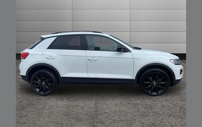 Used VW T-Roc Black Edition 108 HP (79 kW) 2021 White SUV