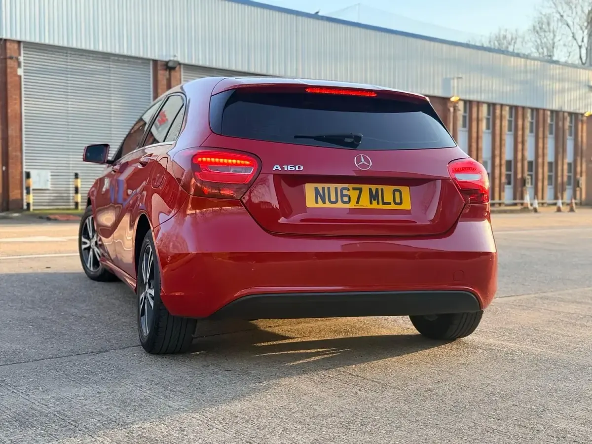 Used Mercedes A160 Executive 2017 Red Hatchback