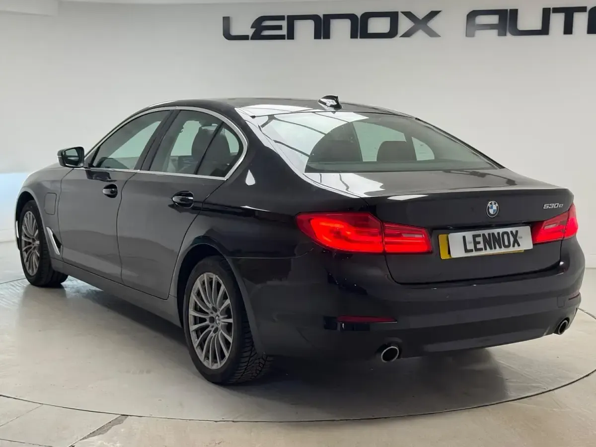 Used BMW 530e Comfort Edition 2019 Black Sedan