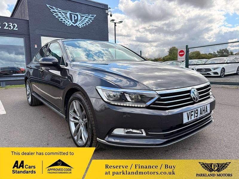 Grey Used 2019 VW Passat GT Sedan | £14,295 (Fair price) - Image 1/4