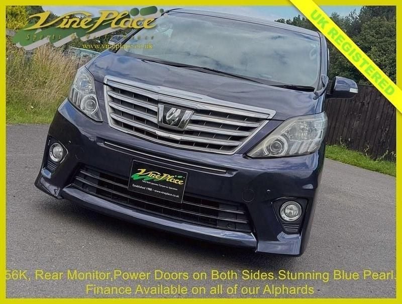 Used Toyota Alphard 2025 Blue MPV