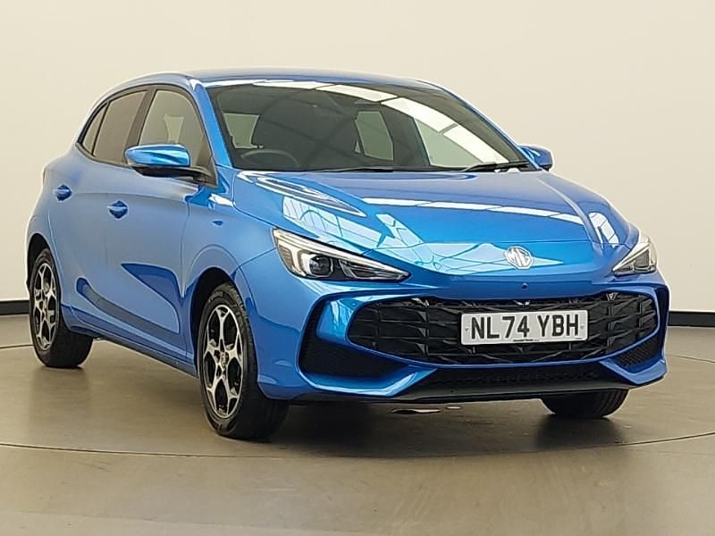 Blue Used 2024 MG MG3 Trophy Hatchback | £17,498 (Fair price) - Image 1/4