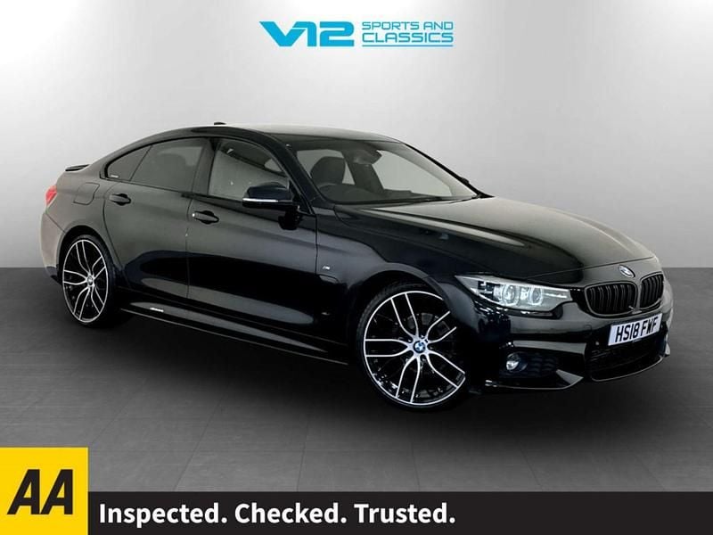 Black Used 2018 BMW 420 M Sport Coupe | £14,395 (Good price) - Image 1/2