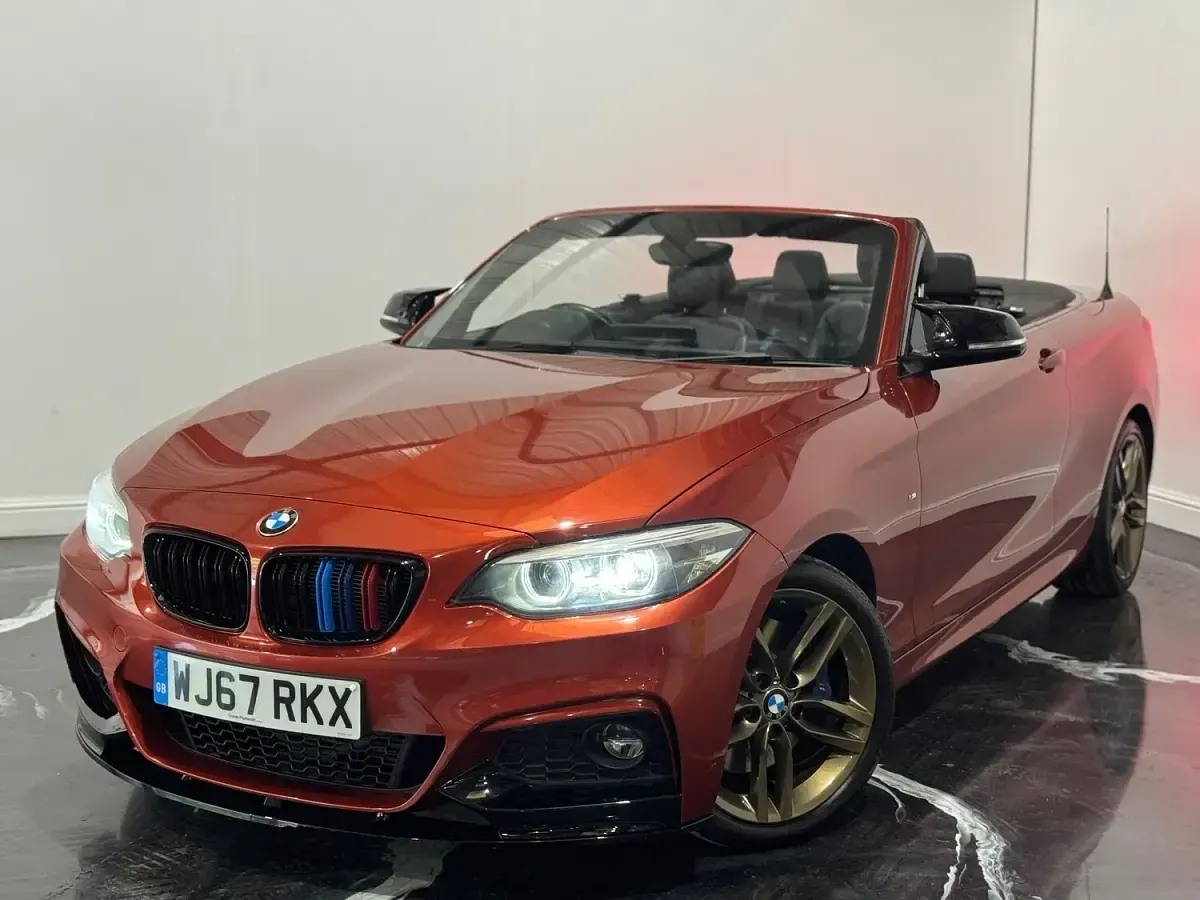 Used BMW 220 M Sport 190 HP (139 kW) 2017 Orange Cabriolet