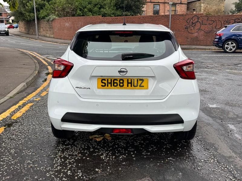 Used Nissan Micra Acenta 2018 White Hatchback