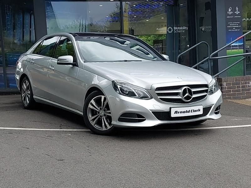 Silver Used 2016 Mercedes E220 Premium Sedan | £10,498 (Good price) - Image 1/4