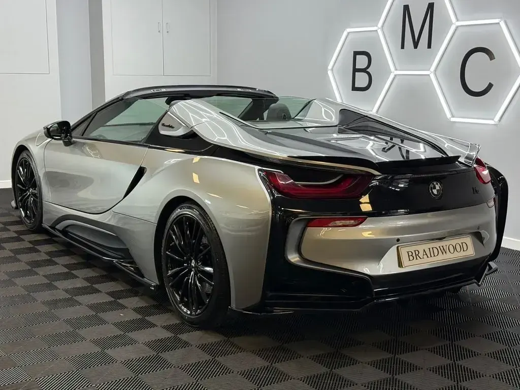 Used BMW i8 Comfort Edition 374 HP (275 kW) 2018 Grey Cabriolet