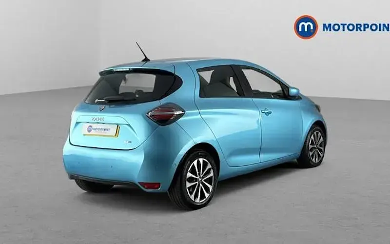 Used Renault Zoe GT-Line 100 kW (136 HP) 2021 Blue Hatchback