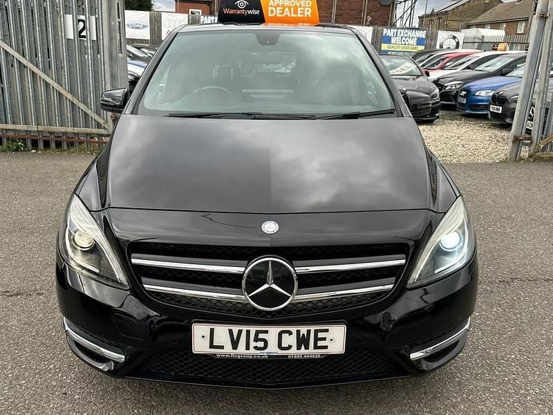 Used Mercedes B180 109 HP (80 kW) 2015 Black MPV