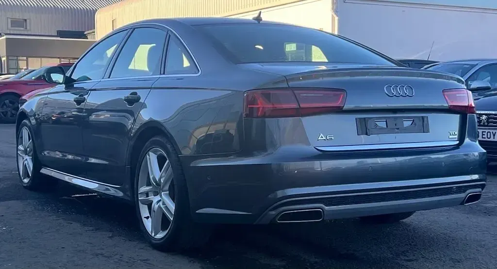 Used Audi A6 S-Line 190 HP (139 kW) 2015 Grey Sedan