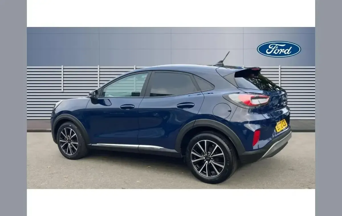 Usado Ford Puma Titanium 125 HP (91 kW) 2022 Azul Citadino