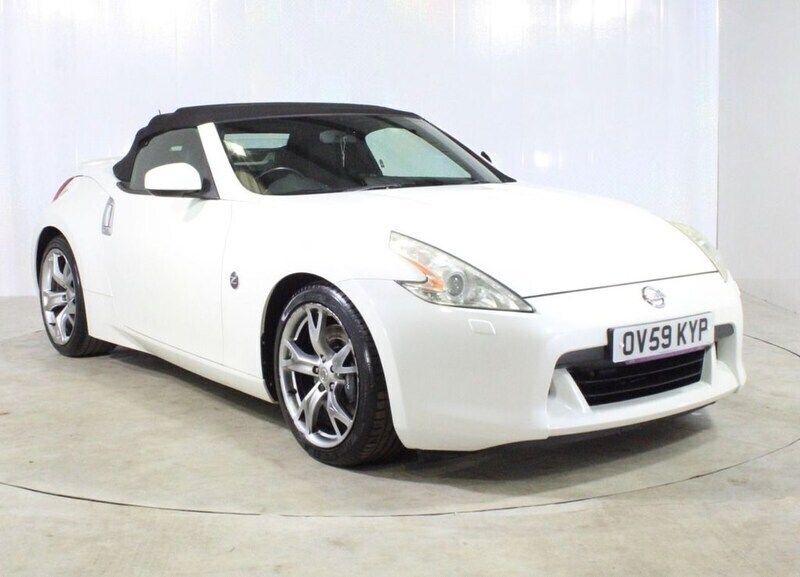 White Used 2010 Nissan 370Z GT Cabriolet | £10,000 (Super price) - Image 1/3